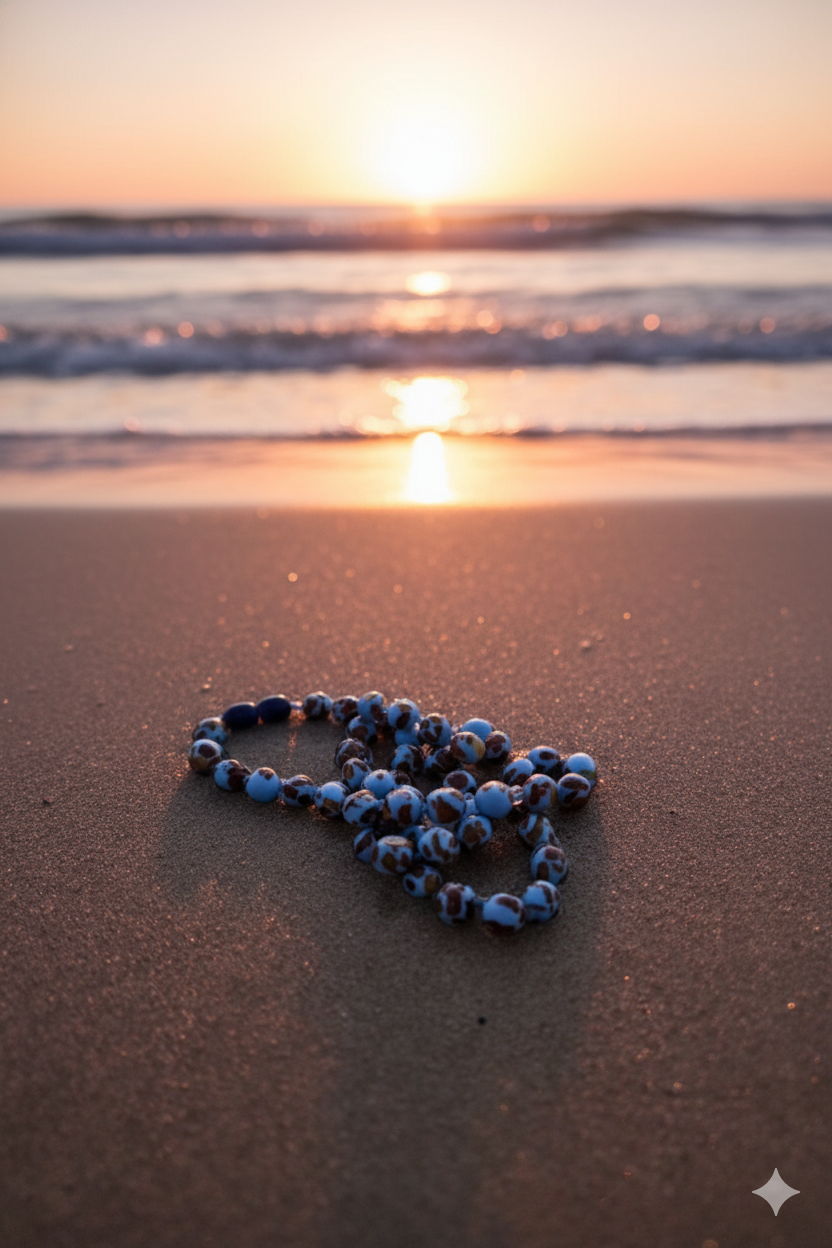 Mozaik Kehribar Bileklik Bebek Sakinleştirici Bileklik - Uyku Düzeni - Rahatlatıcı