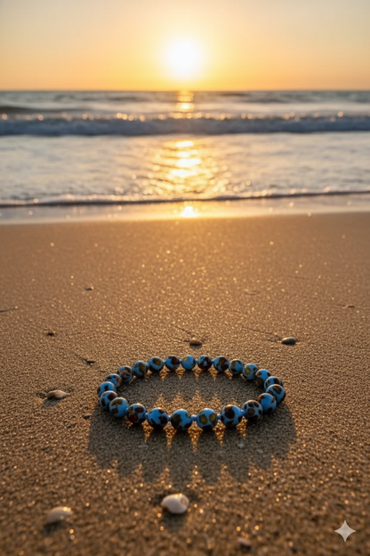 Mozaik Kehribar Bileklik Bebek Sakinleştirici Bileklik - Uyku Düzeni - Rahatlatıcı