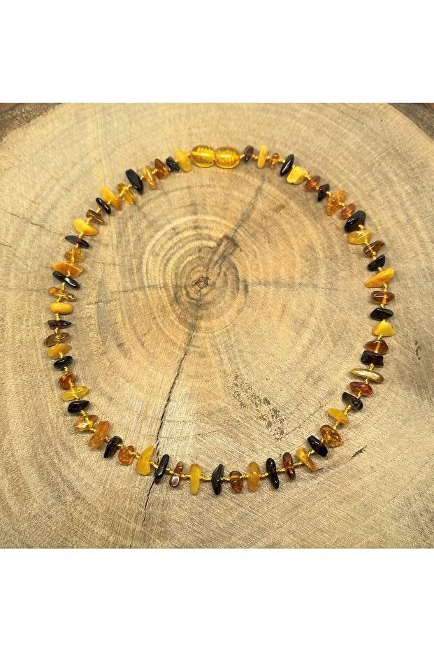 Çocuk Kehribar Kolye 38 - 40 cm