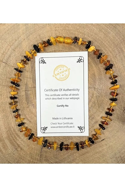 Çocuk Kehribar Kolye 38 - 40 cm