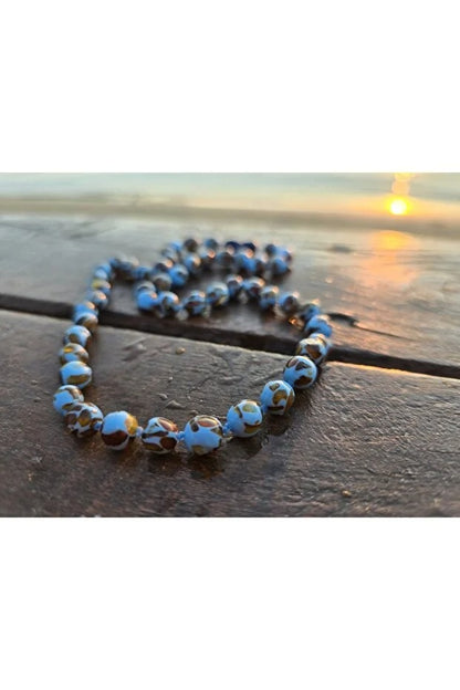 Mozaik Kehribar - Yetişkin Kehribar Kolye Doğal Sakinleştirici Kolye